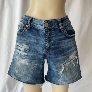 Cut-off & distressed shorts, American Eagle, sz 10